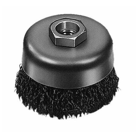 Milwaukee Tool 5" Crimped Wire Cup Brush- Carbon Steel 48-52-1400
